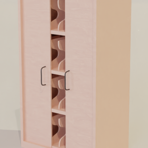 PVC Shutter cupboard
