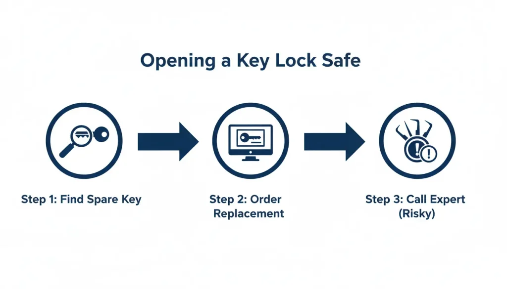 How to Open a Key Lock Safe