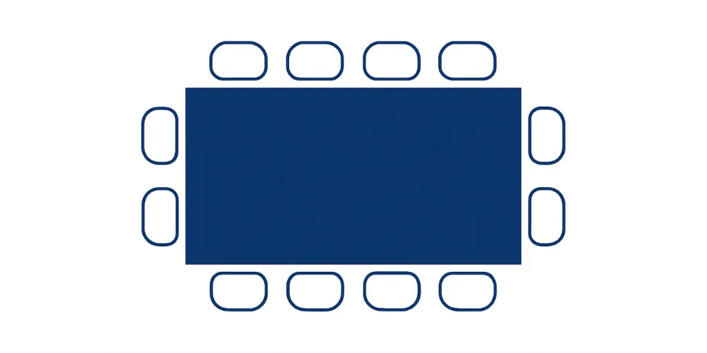 Boardroom Style Meeting Room Layout