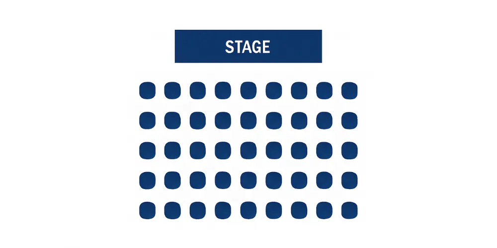 Theater Style Meeting Room Layout