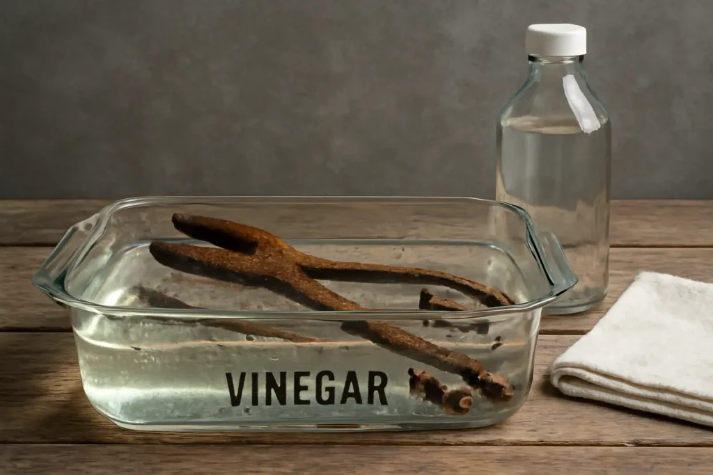 White Vinegar Soak