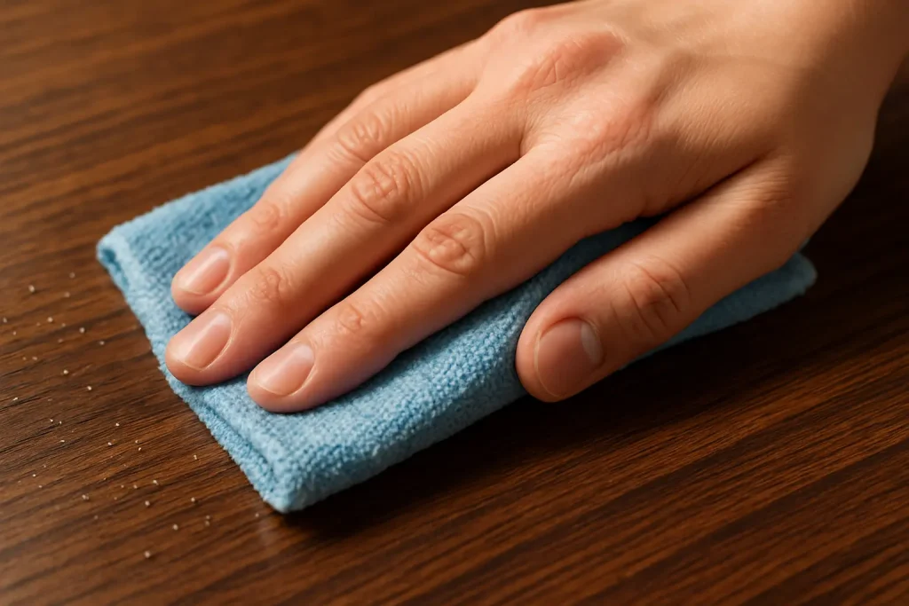 Routine Cleaning in Action