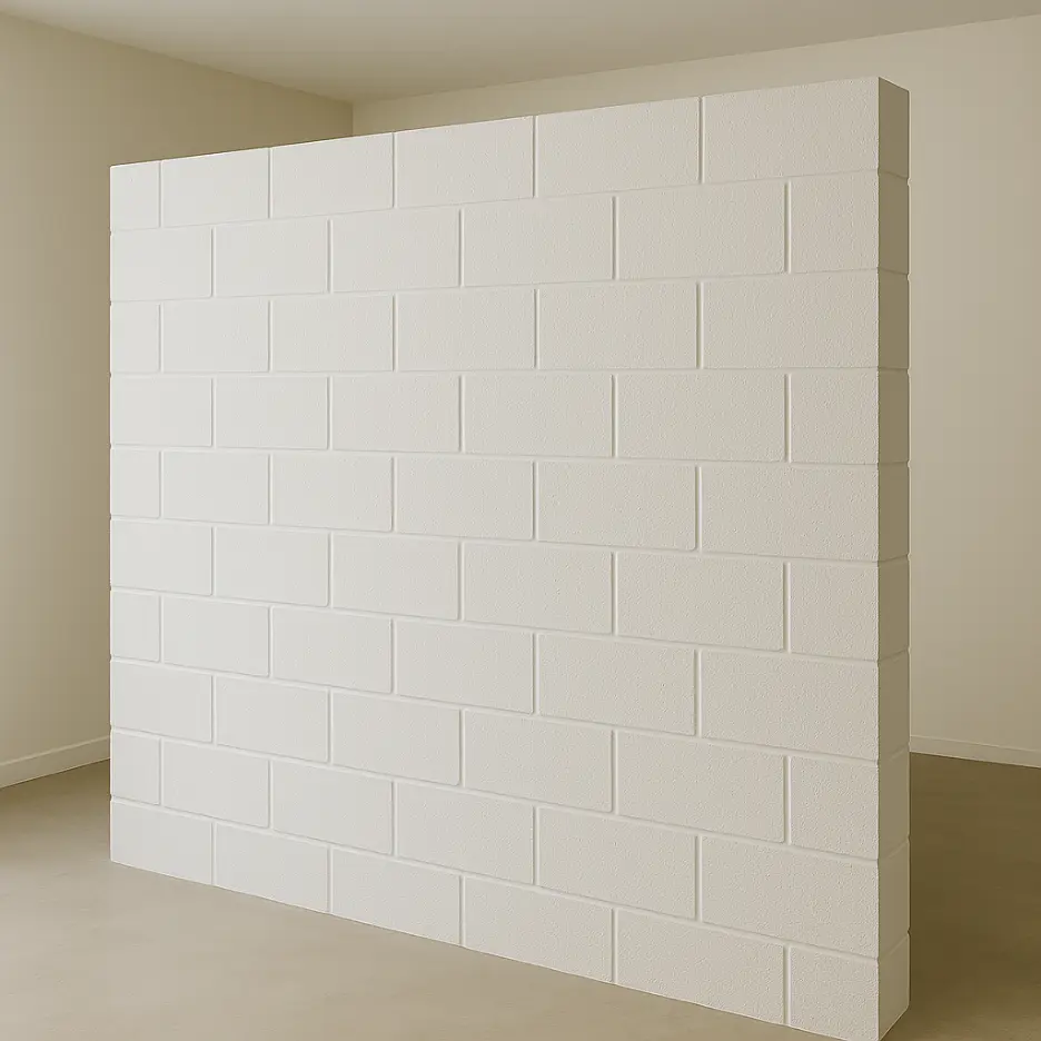 Concrete Block Partition Wall