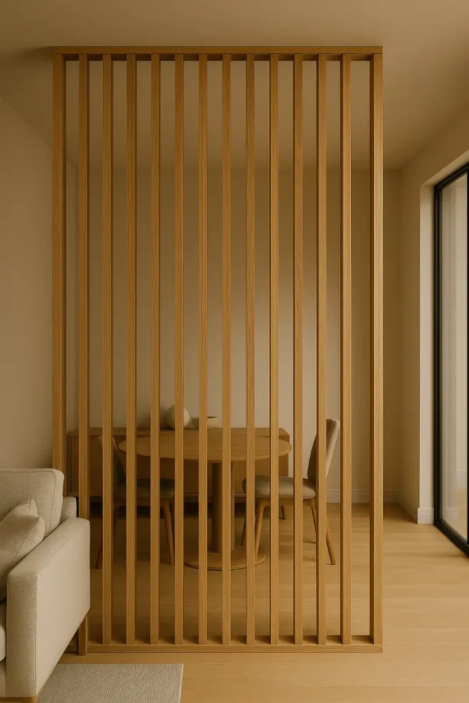 Wooden Partition Wall