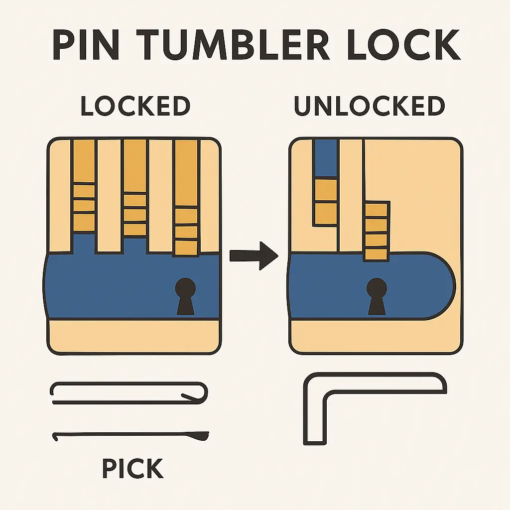 pin tumbler lock explained