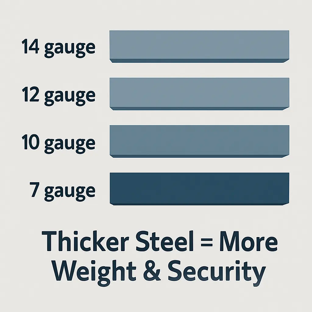 steel gauge thickness chart