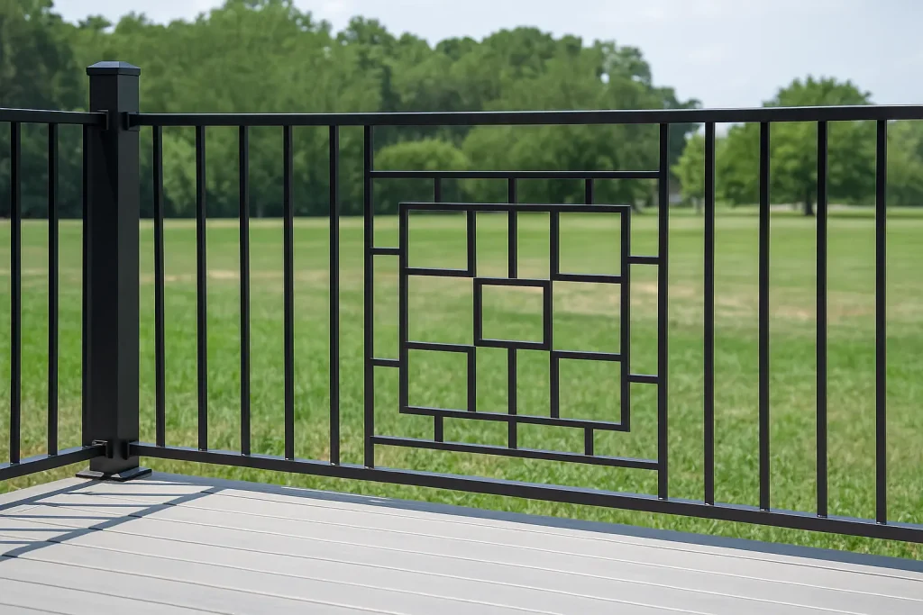 Block Grid Railing