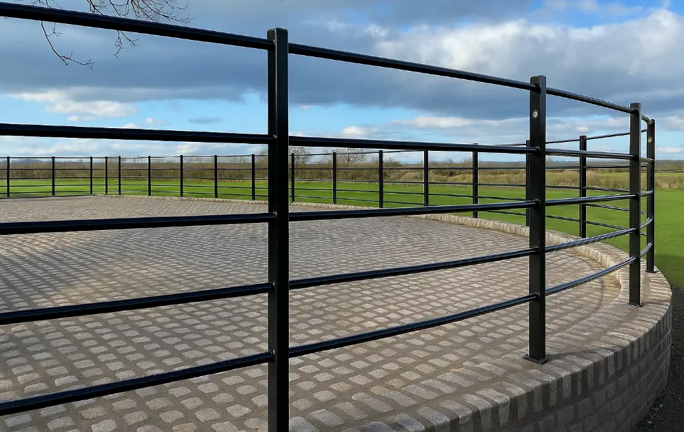 Circular Park Railing