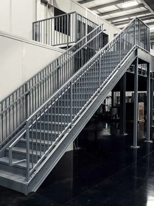 Heavy-Duty Industrial SteelClimb Stairs