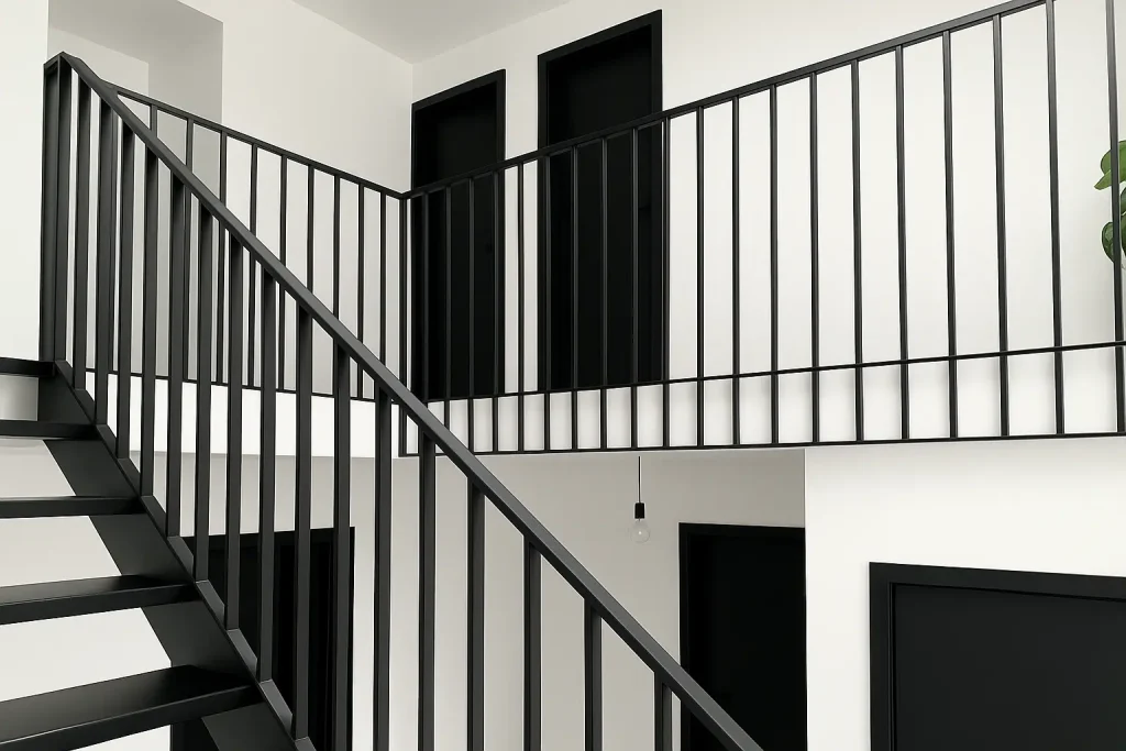 Minimalist Vertical Railing