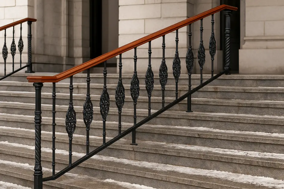 Ornate Iron Railing