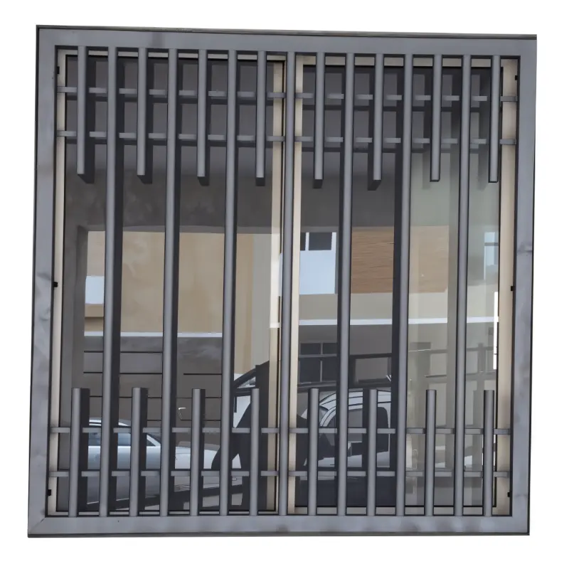 Steel Window Grill Style 09