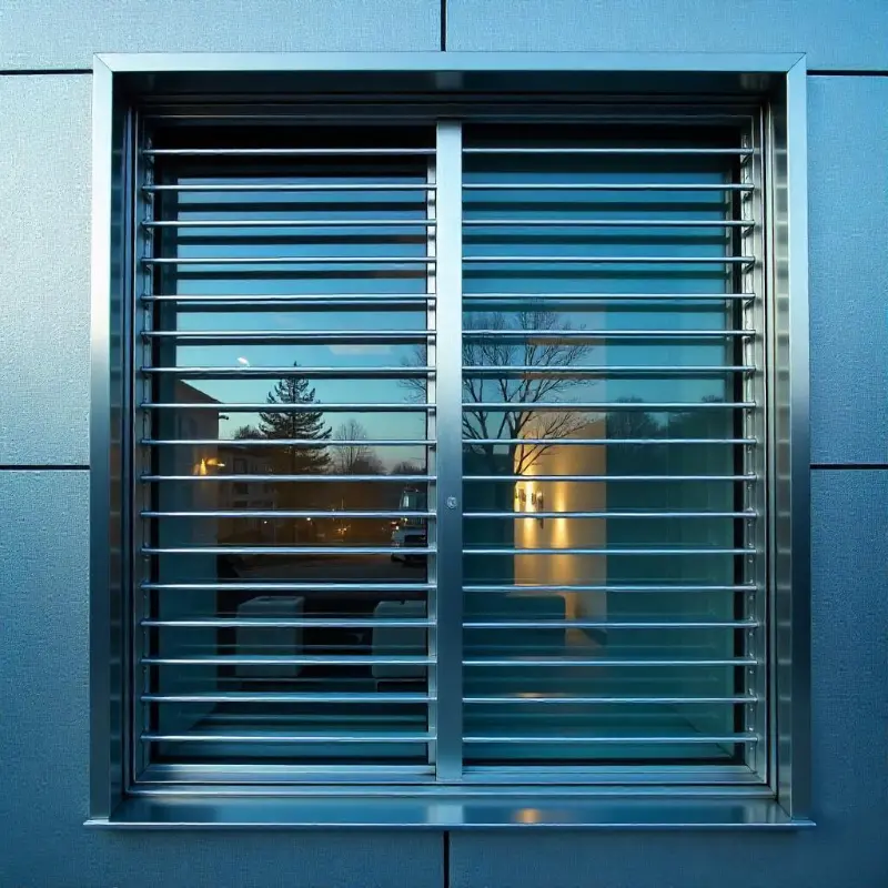 Steel Window Grill Style 10