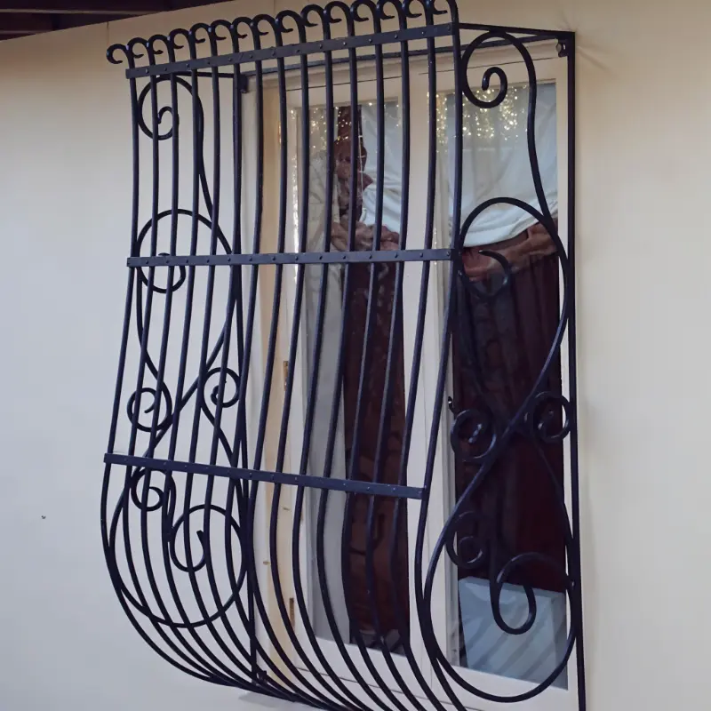 Steel Window Grill Style 14