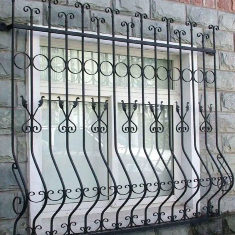 Steel Window Grill Style 17