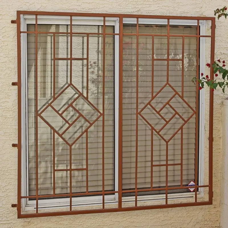 Steel Window Grill Style 19