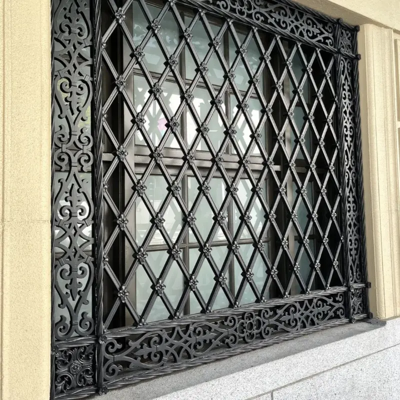Steel Window Grill Style 25