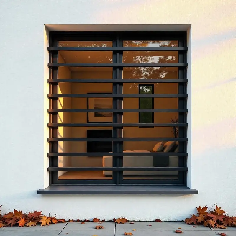 Steel Window Grill Style 37