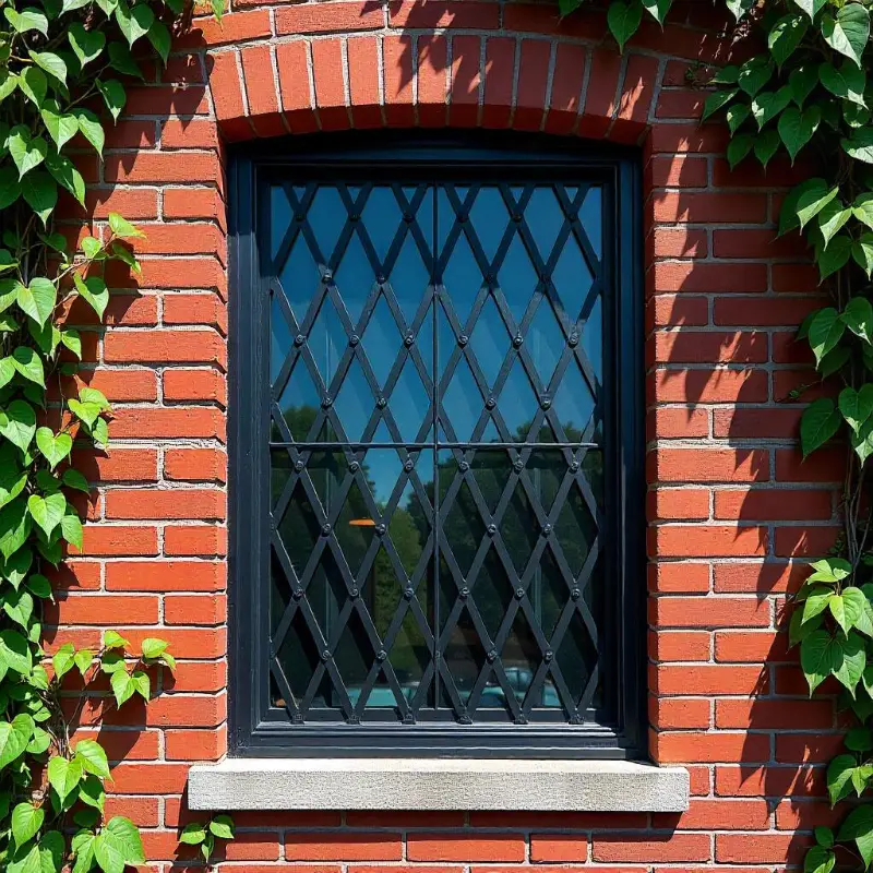 Steel Window Grill Style 40