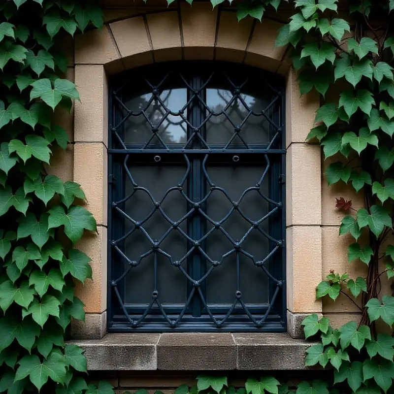 Steel Window Grill Style 43