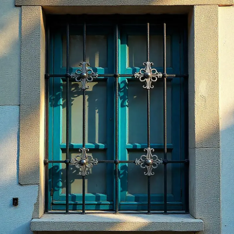 Steel Window Grill Style 45