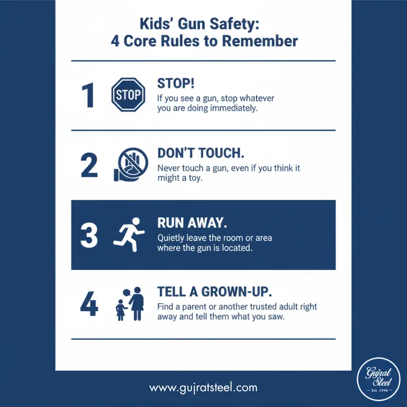 Rules of Gun Safety for Children