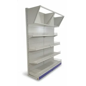 Supermarket Rack Single Sided with Canopy