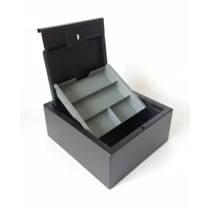 Trader Cash Box and Safe with Tray